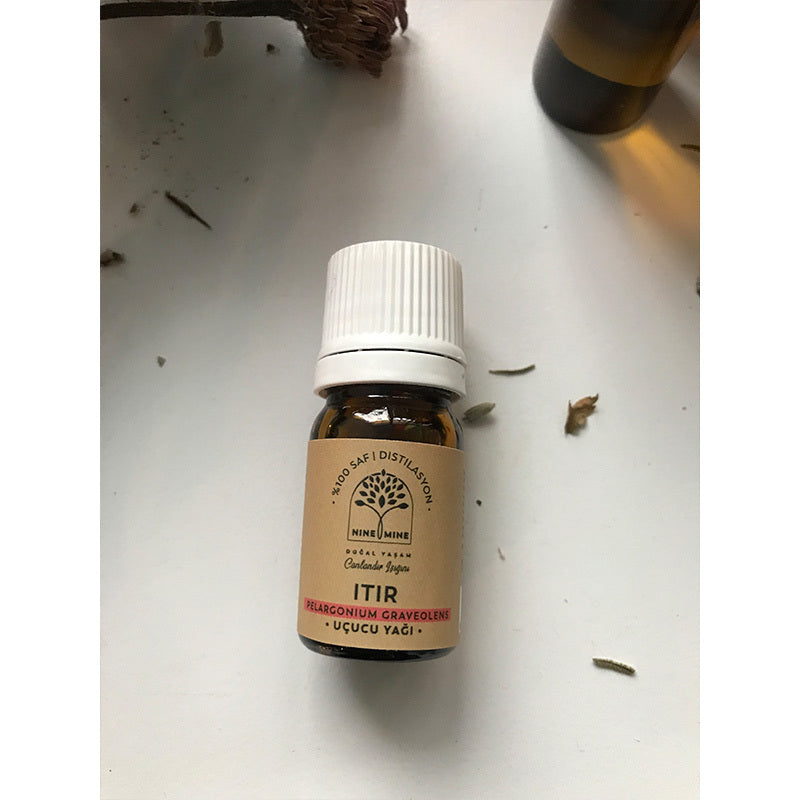 Nine Mine Geranium Essential Oil for Aromatherapy 5 ml