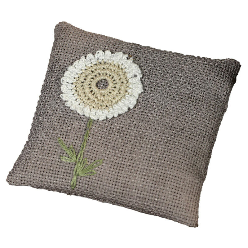 Nine Mine Lavender Sachet with Floral Embroidery 1 pc