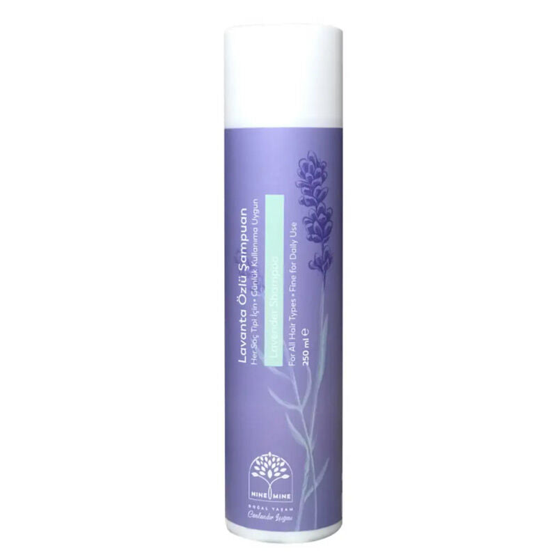 Nine Mine Lavender Extract Shampoo for Healthy Shine 250 ml