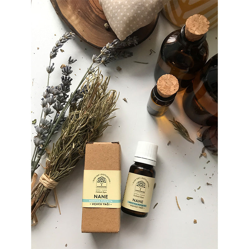 Nine Mine Peppermint Essential Oil & Hydrosol Refreshing Set 110ml