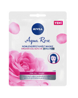 Nivea Aqua Rose Hydrating Sheet Mask for Glowing Skin 1 Count