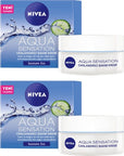 Nivea Aqua Sensation Hydrating Cream Duo 2x50ml