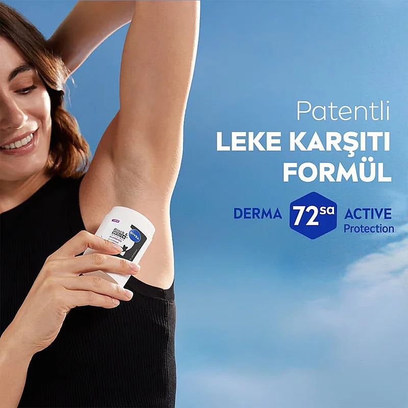 Nivea Black & White Invisible Deodorant Stick 50 ml
