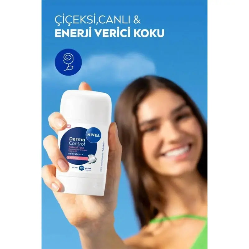 Nivea Derma Control Natural Stick Deodorant 50ml
