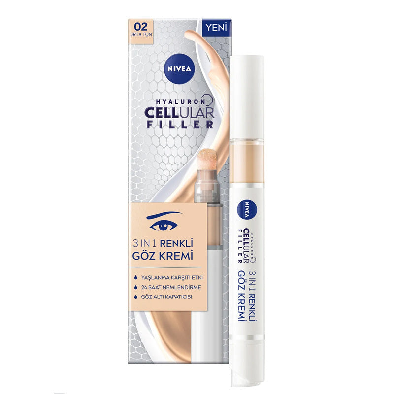 Nivea Hyaluron Cellular Filler 3-in-1 Eye Cream Medium 4ml