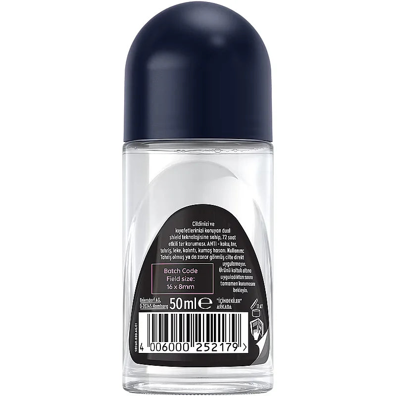 Nivea Men Black & White Epic Night Roll-On Deodorant 50ml