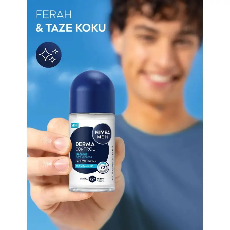 Nivea Men Derma Control Defend Roll-On Deodorant 50ml