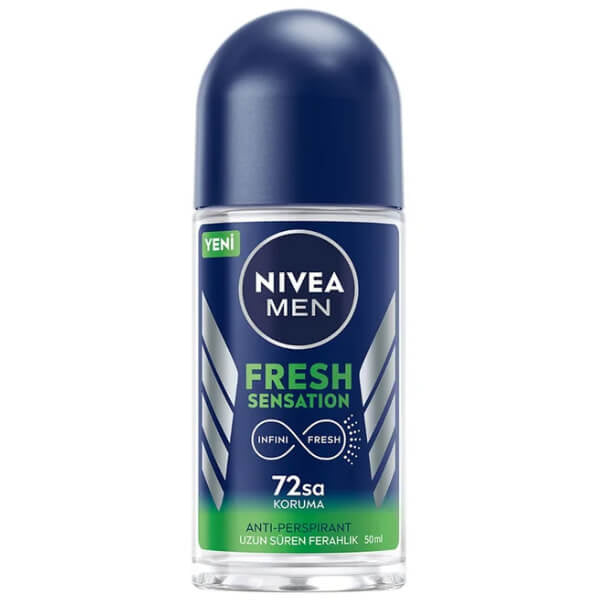 Nivea Men Fresh Sensation Long-Lasting Freshness Roll-On 50 ml