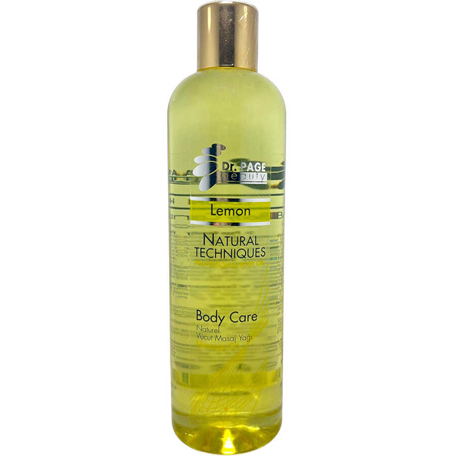 Dr.Page Beauty Lemon Body Care & Massage Oil 400 ml