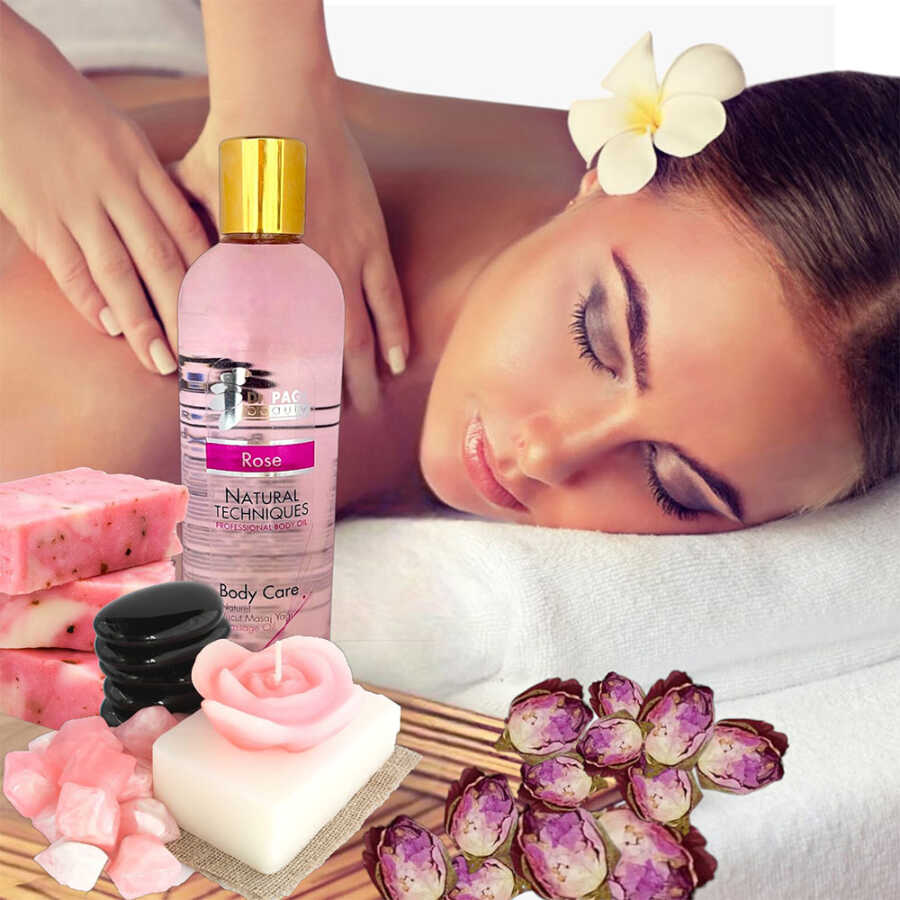 Dr.Page Beauty Rose Body Care Oil for Hydrated Skin 400 ml