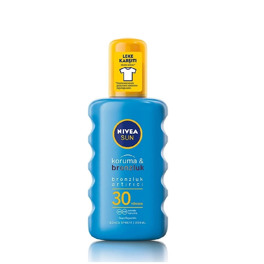 Nivea Sun Protect & Bronze Tan Activating Sun Spray SPF30 200ml