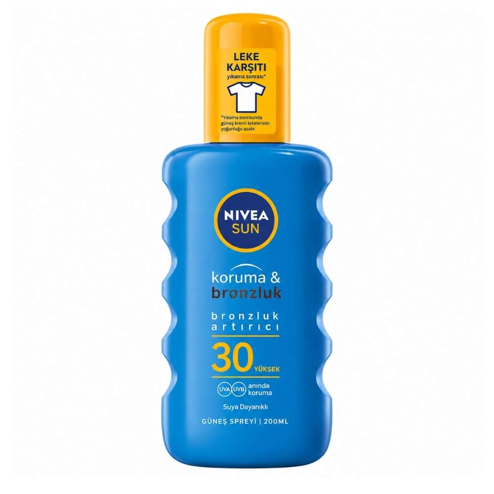 Nivea Sun Protect & Bronze Tan Activating Sun Spray SPF30 200ml