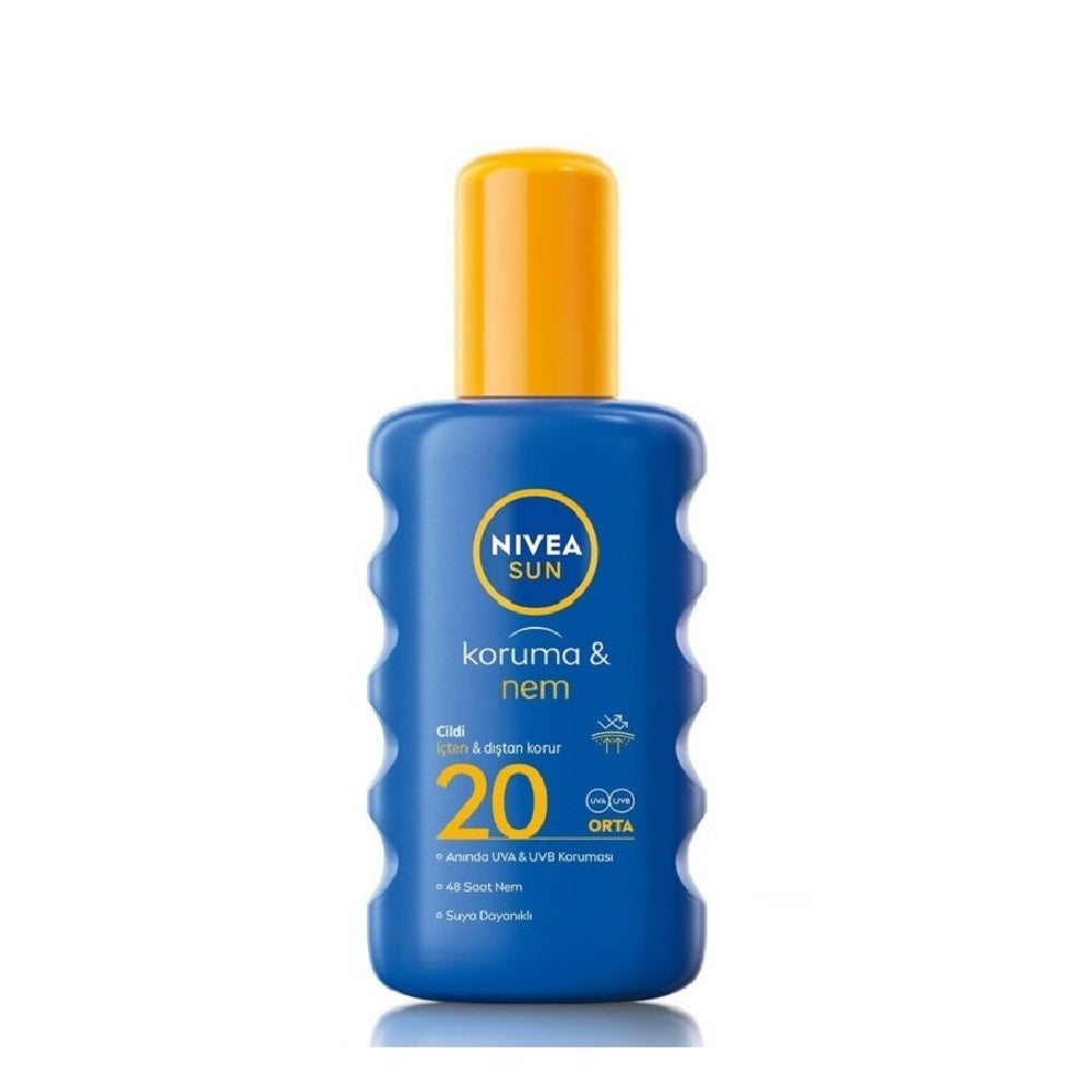 Nivea Sun Protect & Moisture Sun Spray SPF 20 200 ml