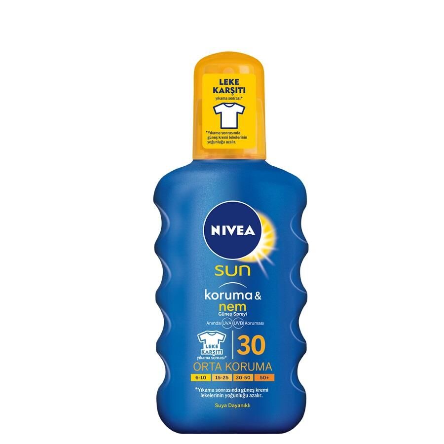 Nivea Sun Protect & Moisture Sun Spray SPF30 200ml