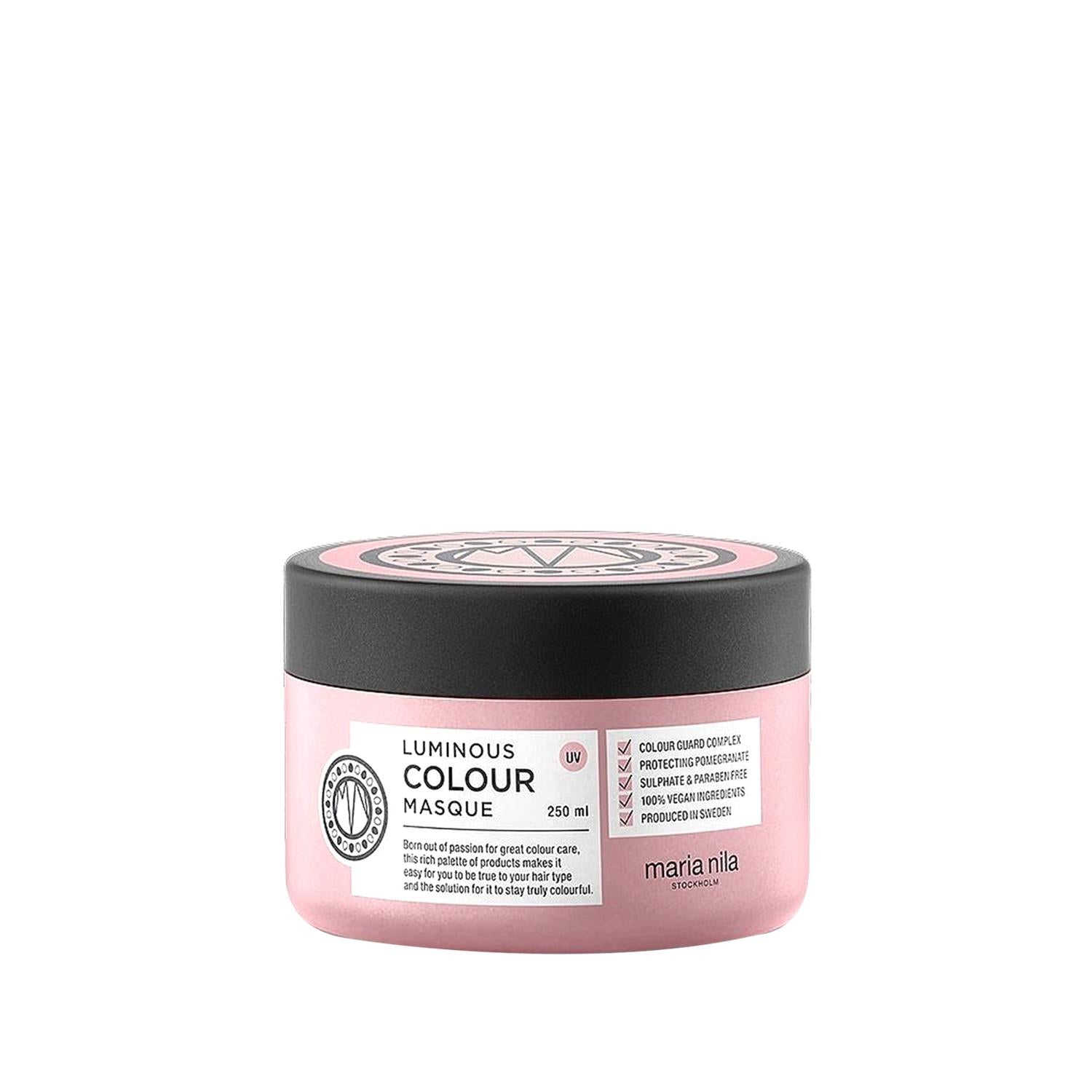 Maria Nila Luminous Colour Hair Mask - Color Protecting, Nourishing & Moisturizing for Colored Hair Maria Nila Luminous Colour Hair Mask for Colored Hair Hair Mask, Color Protecting Hair Mask, Luminous Colour Hair Care, Maria Nila Hair Products, Colored Hair Care, Hair Nourishment, Moisturizing Hair Products, Color Treated Hair, Hair Color Protection, Hair Care, Hair Treatment