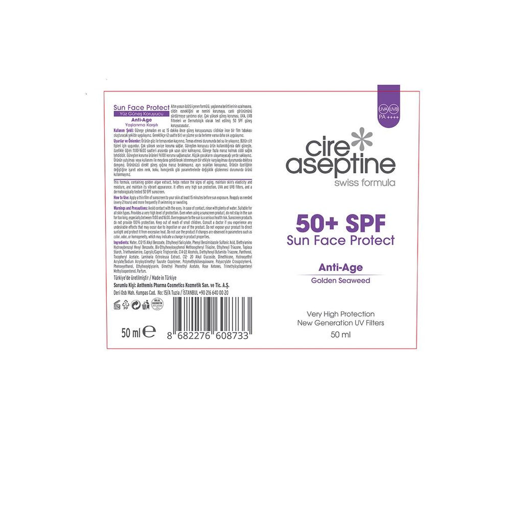 Cire Aseptine Ya Anti-Aging Sunscreen 50ml