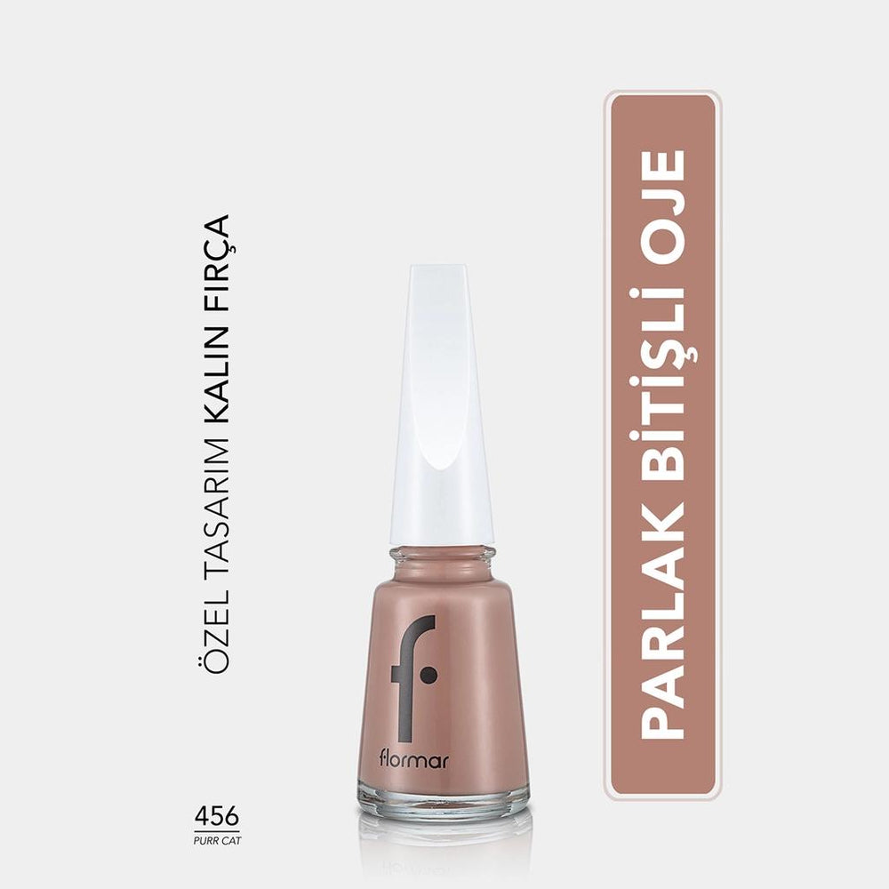 Flormar Nail Enamel High Pigment Polish 456 Purr Cat