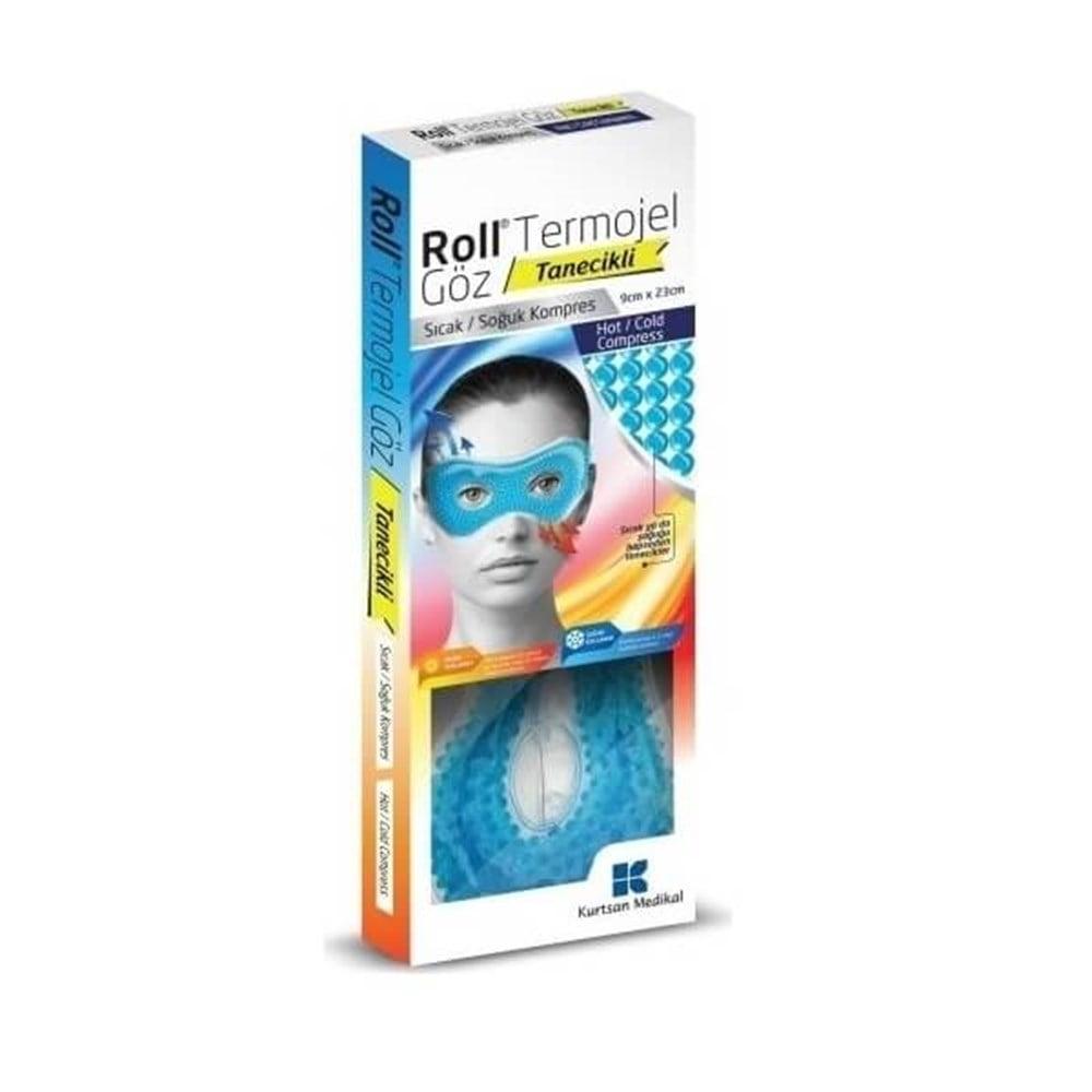 Roll Termojel Eye Compress Mask - Warm & Cold Relief for Eye Strain & Fatigue Roll Termojel Eye Compress Mask - Warm & Cold Relief eye compress mask, thermogel eye mask, cold compress eye mask, warm compress eye mask, eye relief mask, relaxation, stress relief, sinus pressure relief, headache relief, self-care, natural remedy, thermogel, eye strain relief, fatigue relief, sleep aid, wellness