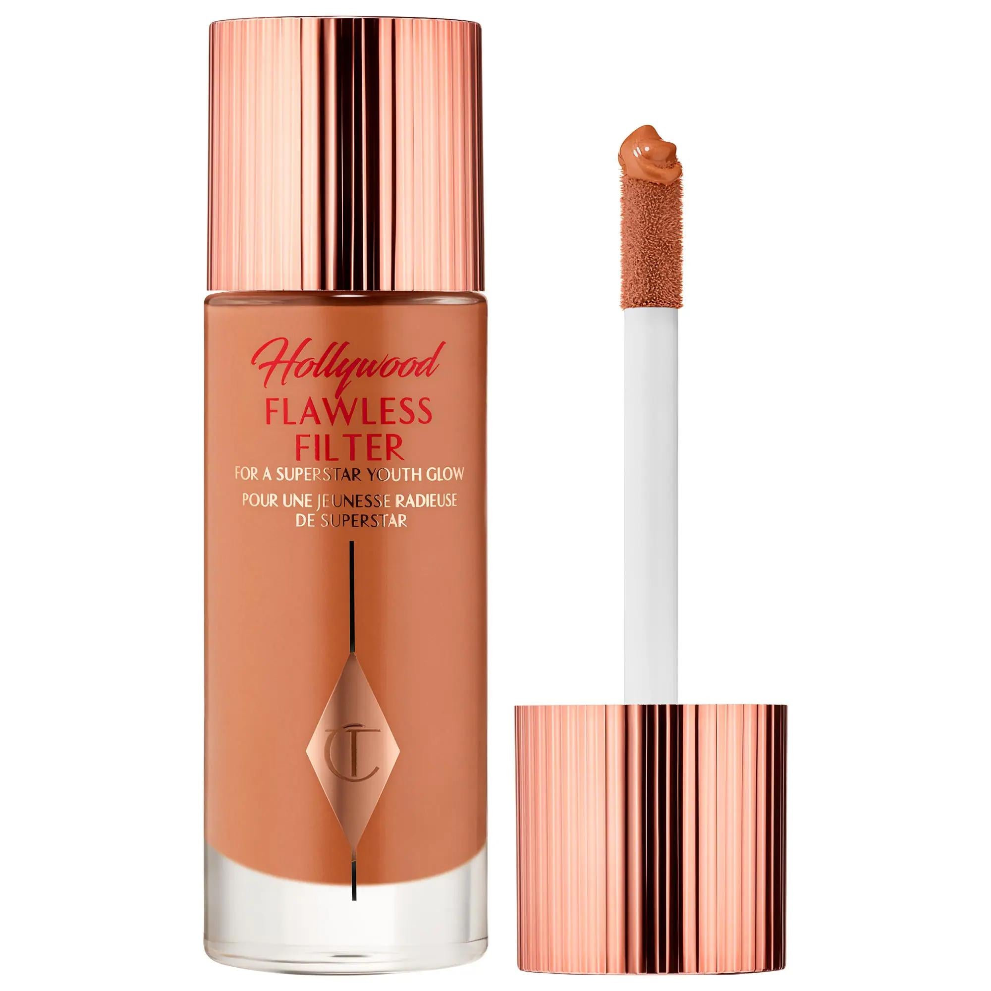 Hollywood Flawless Filter: The Ultimate Complexion Booster & Liquid Highlighter for Radiant, Filtered Skin - Cruelty-Free Makeup Hollywood Flawless Filter: Radiant Skin & Complexion Booster Hollywood Flawless Filter, complexion booster, liquid highlighter, radiant skin, blurring primer, cruelty-free makeup, illuminating makeup, glow booster, multi-use highlighter, highlighter, primer, skin illuminator, blurring effect, radiant finish, makeup, beauty, cosmetic, flawless complexion, youthul glow, paraben-free