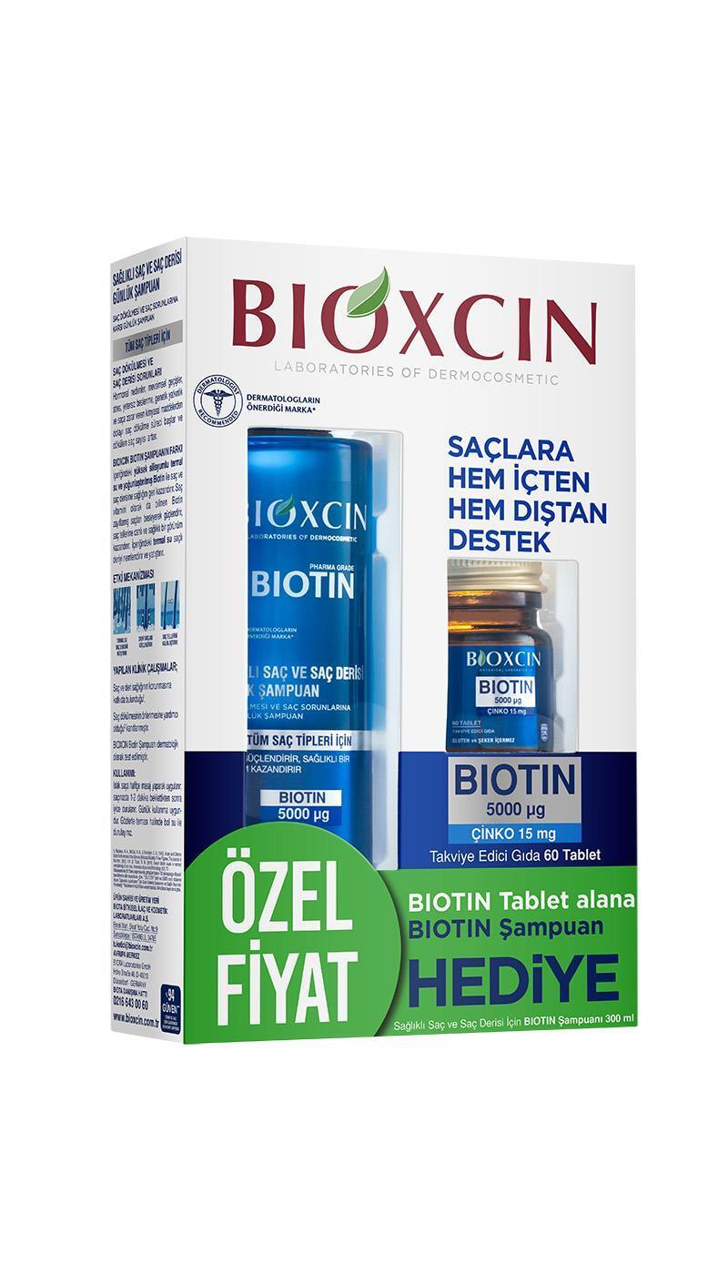 Bioxcin Biotin Supplement and Shampoo Set for Hair Loss Treatment and Hair Health Support - image 11