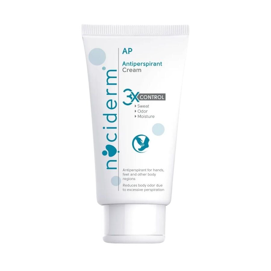 Nocicept Nociderm AP Antiperspirant Cream for Hands & Feet 75ml