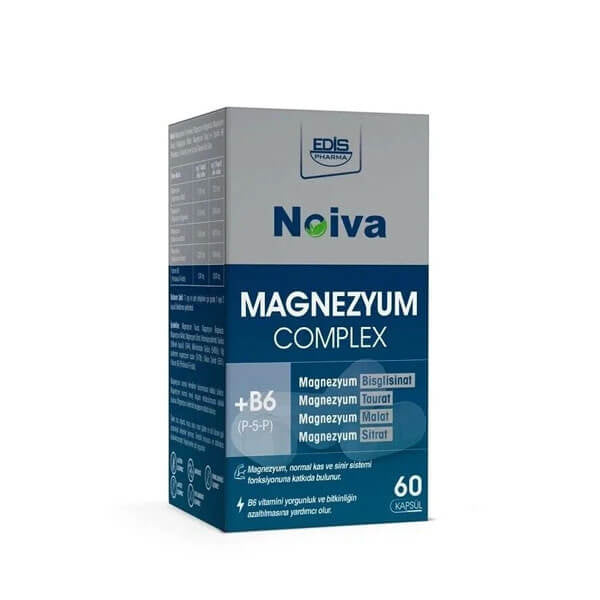 Noiva Magnesium Complex Daily Supplement 60 Capsules