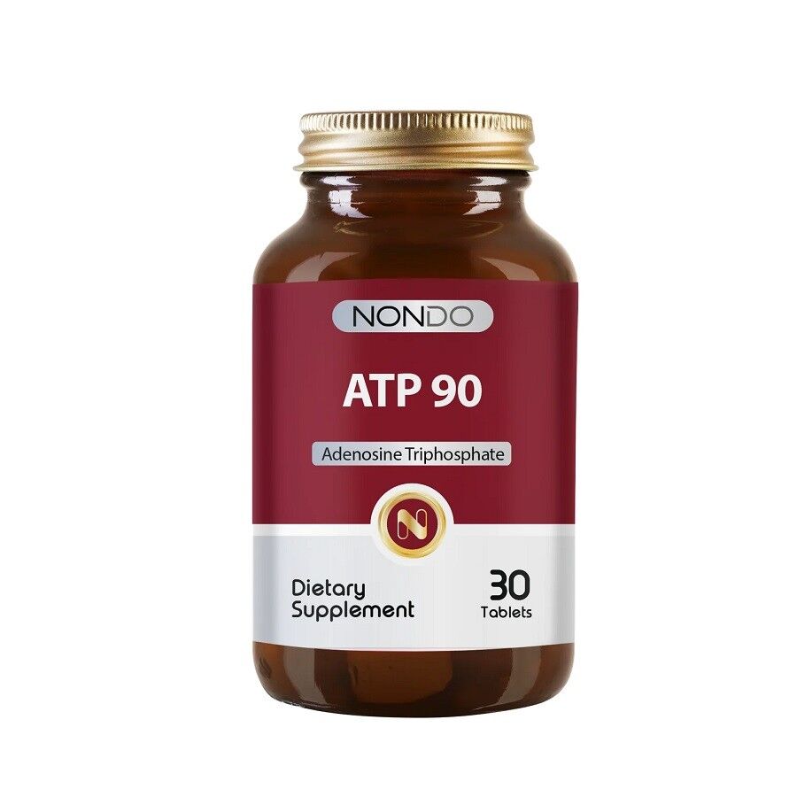 Nondo Vitamins ATP 90 Adenosine Triphosphate Supplement 30 Tablets