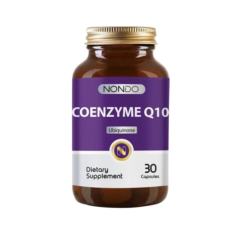 Nondo Vitamins Coenzyme Q10 100mg Ubiquinone 30 Capsules