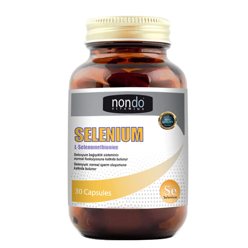 Nondo Vitamins Selenium Dietary Supplement 30 Capsules