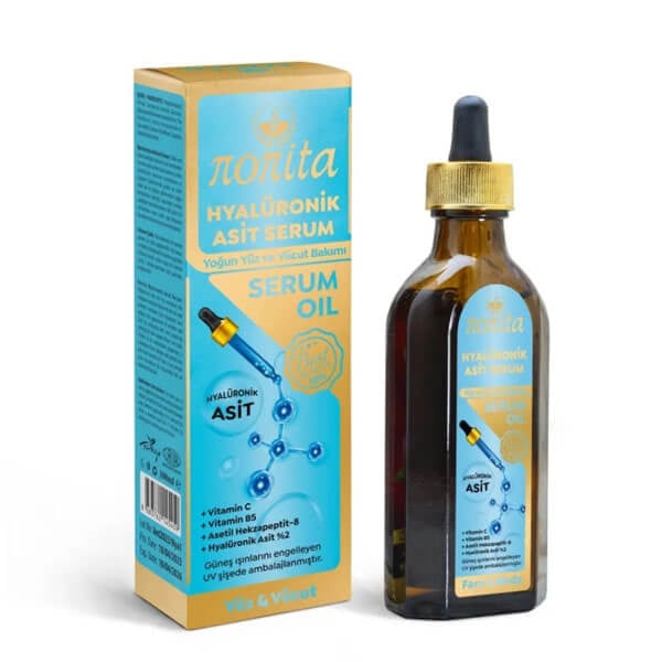Nonita Hyaluronic Acid Serum Hydrating Face Care 100 ml