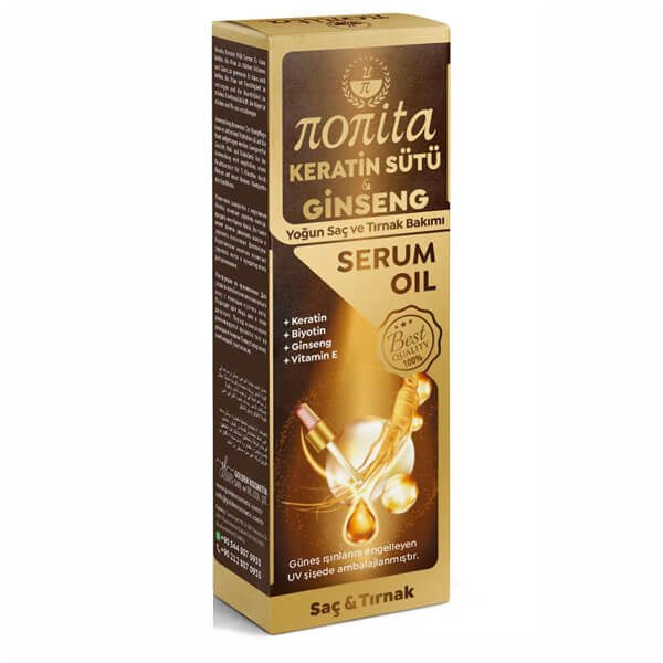 Nonita Keratin Milk Serum for Smooth and Shiny Hair 100 ml