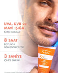 Avene SPF 50+ Sunscreen for Dry Skin - Moisturizing, Water-Resistant, Non-Greasy, UVA/UVB Protection Avene SPF 50+ Sunscreen for Dry Skin - Moisturizing & Protective SPF 50+ sunscreen for dry skin, moisturizing sunscreen, UVA and UVB protection, blue light protection, non-greasy sunscreen for daily use, sunscreen for sensitive skin, dry skin care, skin protection, Avene Thermal Water, water-resistant sunscreen, skincare, sun care, cosmetics