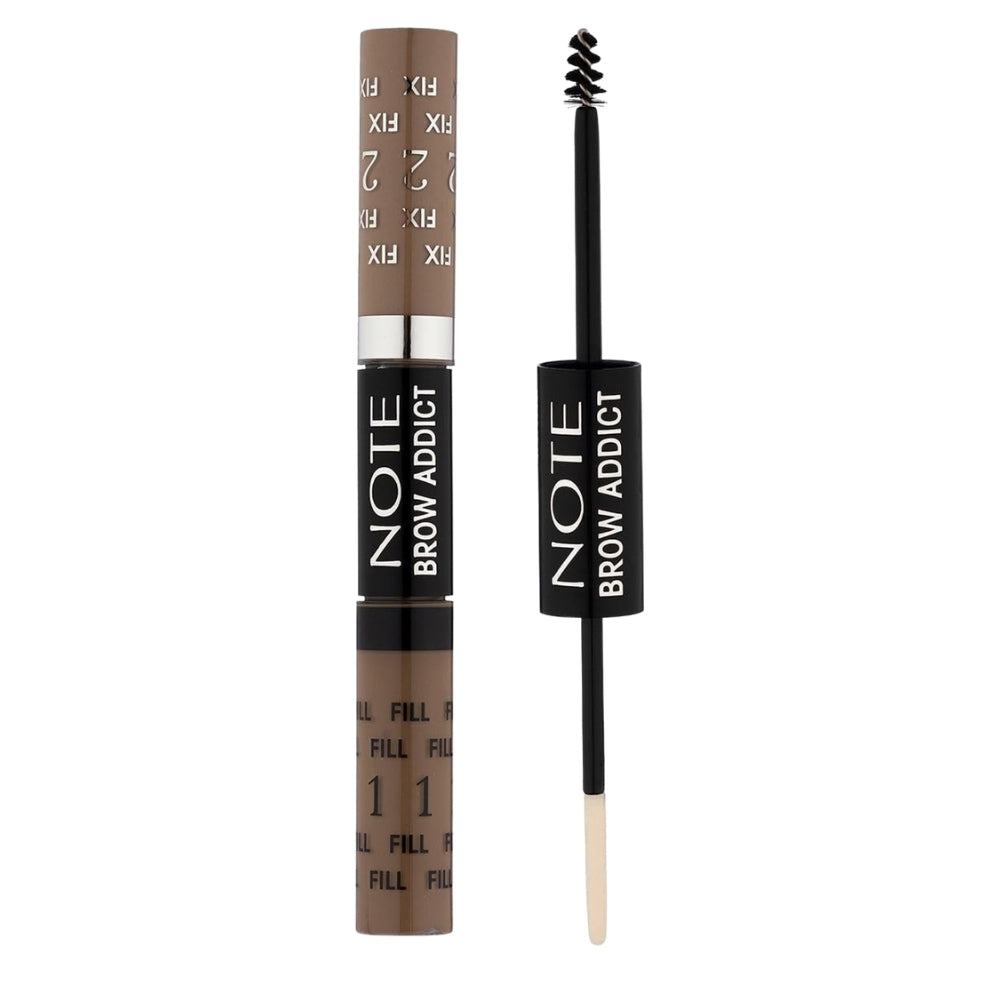 Note Eyebrow Addict Fill & Fix 01 Tinted Brow Gel for Full Brows
