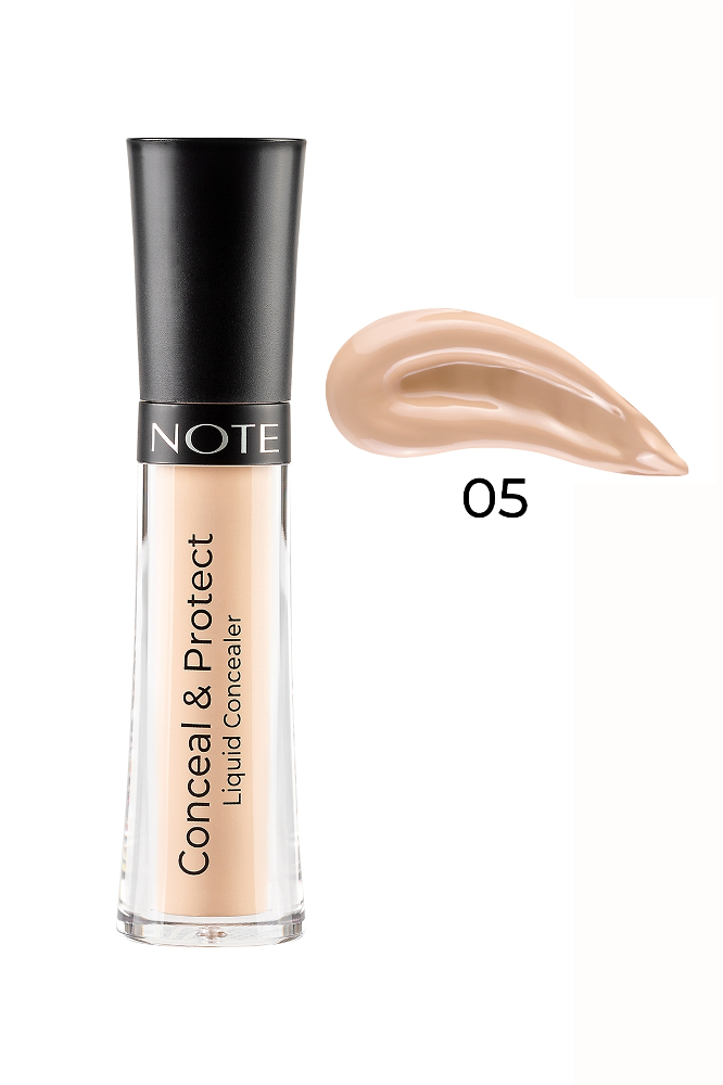 Note Protect Liquid Concealer 05 for Smooth Natural Finish