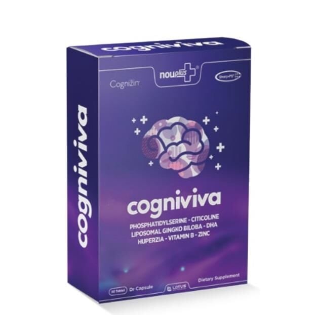 Nouplus Cogniviva Cognitive Support Supplement 30 Capsules