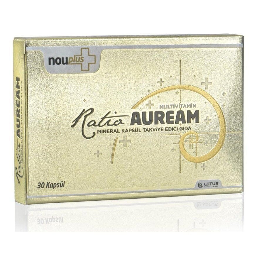 Nouplus Ratio Auream Multivitamin Daily Support 30 Capsules