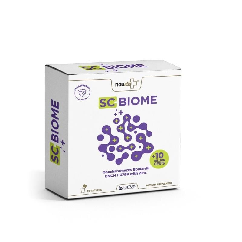Nouplus SC Biome 10 Probiotic Supplement with Zinc 10 Sachets