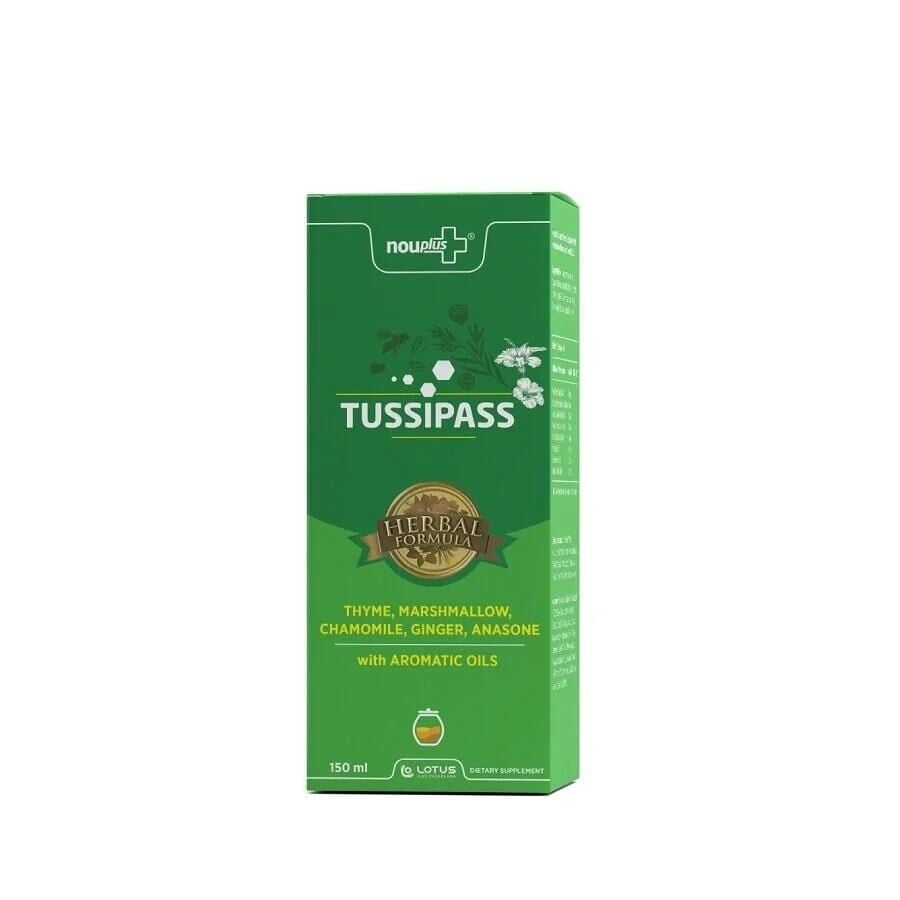 Nouplus Tussipass Syrup with Herbal Extracts 150ml