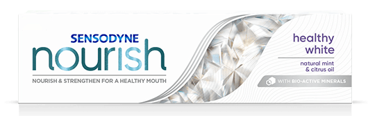 Sensodyne Nourish Healthy White Toothpaste 75ml packshot