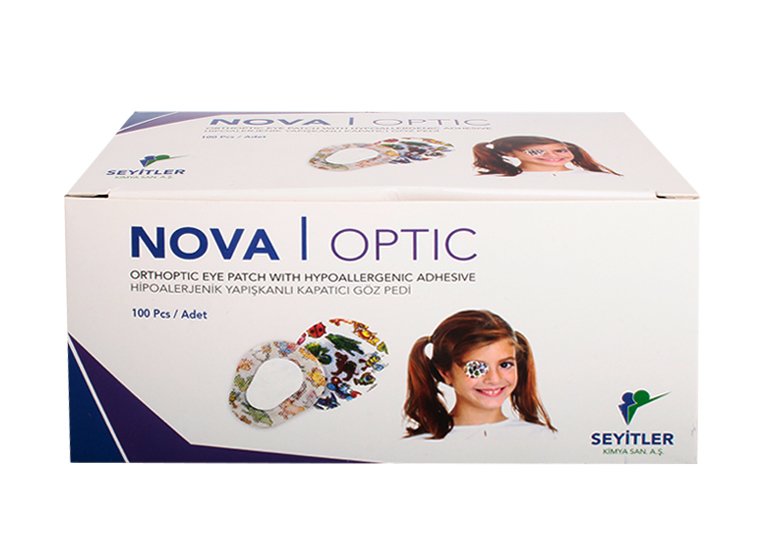 Nova Hypoallergenic Adhesive Eye Patches for Kids 100 Count