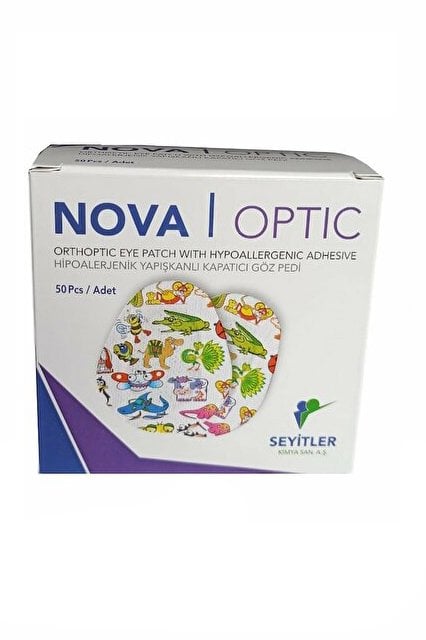 Nova Hypoallergenic Adhesive Eye Patches for Kids 50 Count