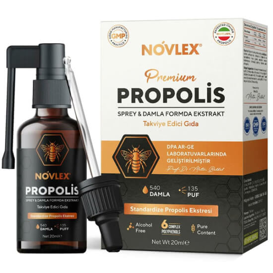 Biomet Novlex Propolis Extract Spray & Drops 20 ml