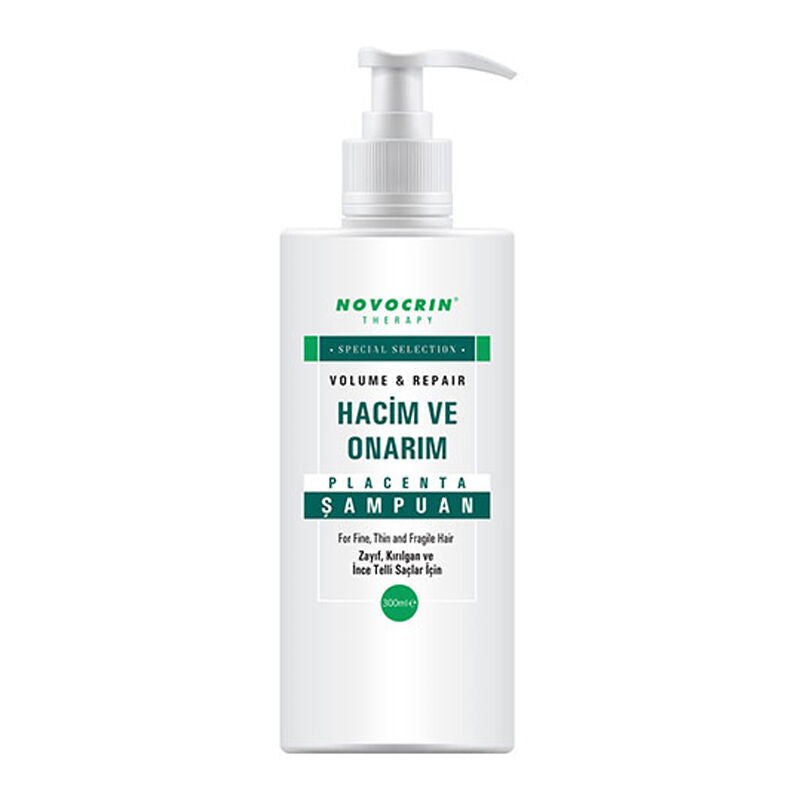 Novocrin Placenta Volume &amp; Repair Shampoo for Fine Hair 300 ml