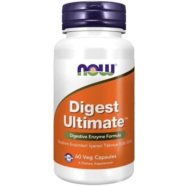 Now Foods Digest Ultimate Enzyme Support 60 Capsules