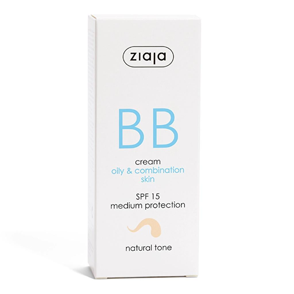 Ziaja Natural Tone BB Cream for Oily &amp; Combination Skin 50ml