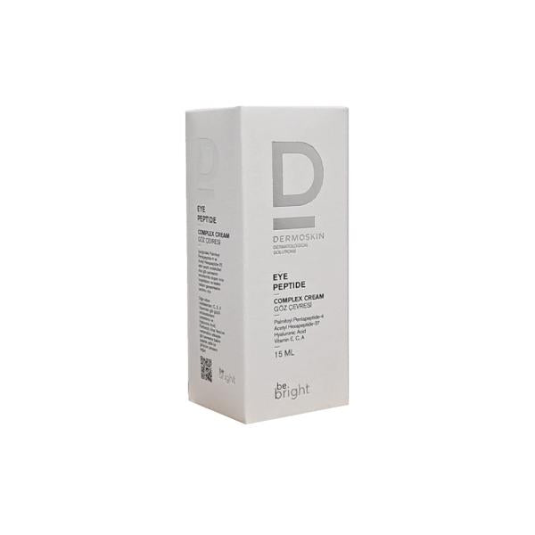 Dermoskin Be Bright Eye Peptide Complex Cream - Anti-Aging Hydrating Eye Cream 15ml - Eye Cream