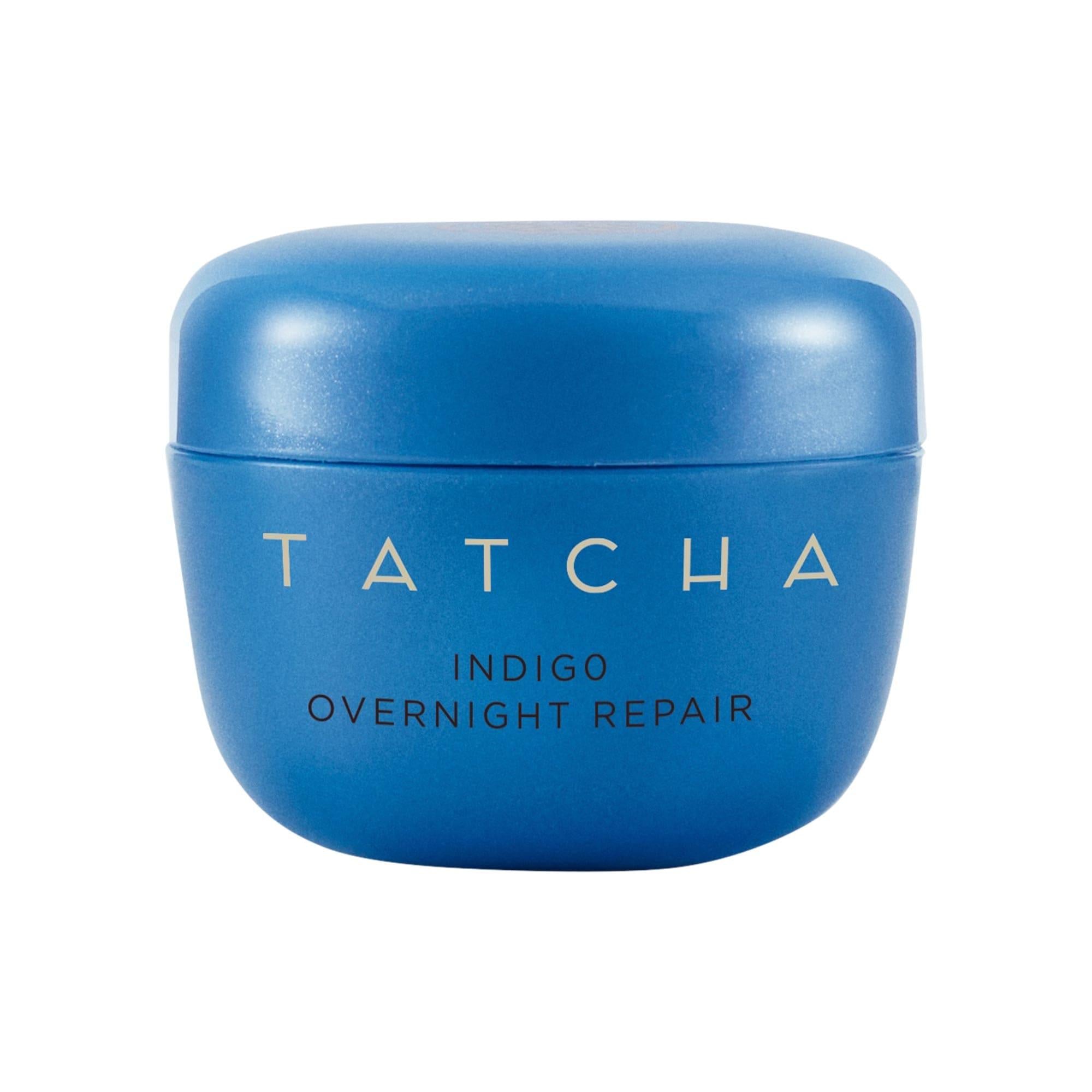 Indigo Overnight Repair: Redness Reducing Facial Cream for Sensitive Skin | Fragrance-Free, Eczema Relief & Skin Barrier Repair Indigo Repair: Redness Reducing Cream for Sensitive Skin redness reducing cream, sensitive skin cream, fragrance-free moisturizer, eczema cream, skin barrier repair cream, Japanese indigo skincare, ceramide cream for face, night cream for redness, clean beauty moisturizer, cruelty-free skincare, facial cream, redness, dry skin, uneven texture, Japanese Indigo Extract, Biomimetic Ce