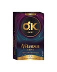Okey Nirvana Sens Ribbed & Dotted Condoms 8-Pack