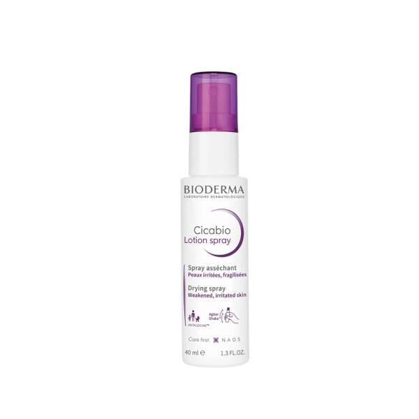 Bioderma Cicabio Soothing Skin Lotion Spray - Calming Relief for Damaged Skin, 1.35 fl oz Bioderma Cicabio Soothing Lotion Spray - Gentle Relief soothing skin lotion, Bioderma Cicabio, calming skin spray, damaged skin relief, non-irritating skin care, gentle skincare, sensitive skin solutions, skin irritation relief, family skincare, zinc oxide benefits, sodium hyaluronate skincare