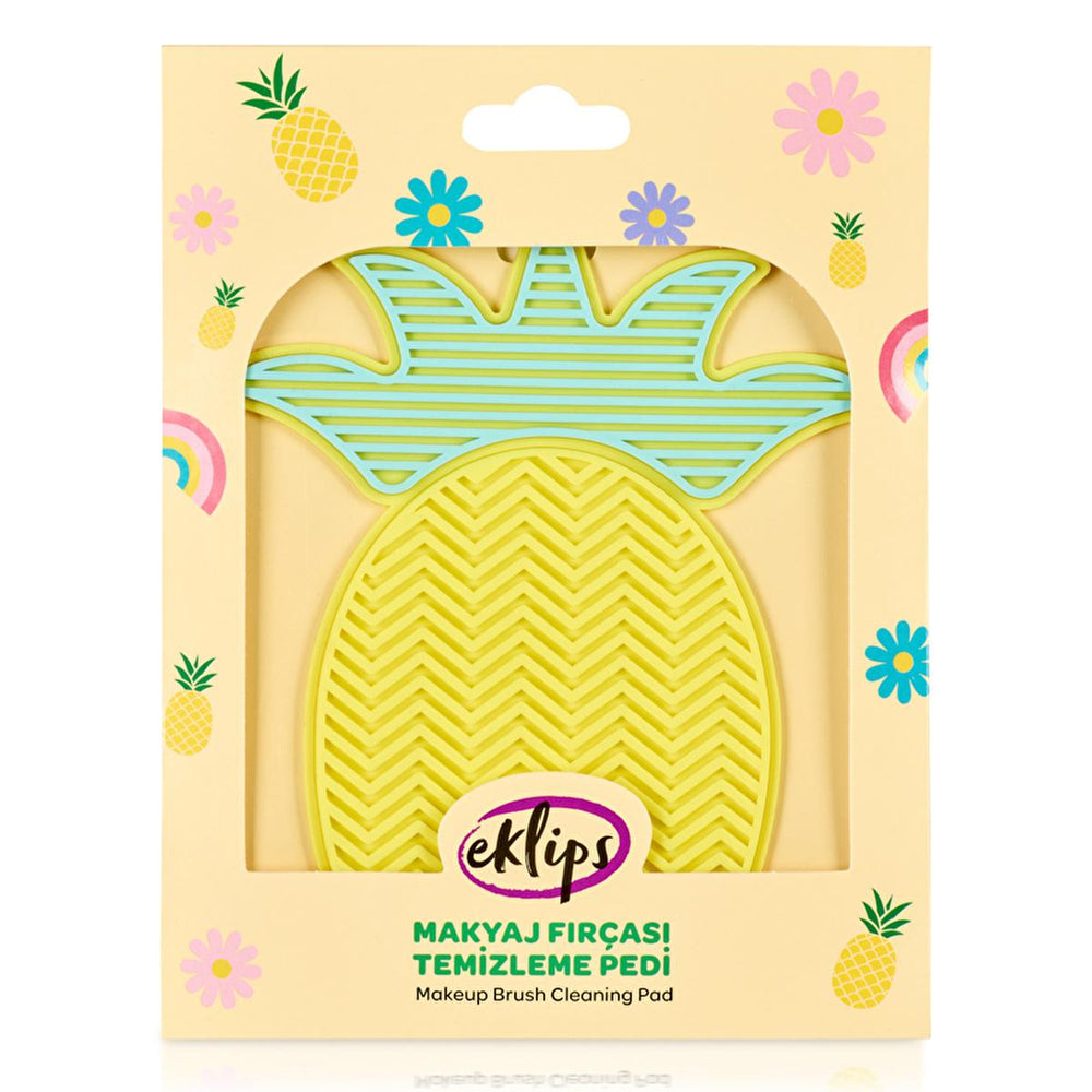 Eklips Makeup Brush Cleaning Pad - Silicone Brush Cleaner for Beauty Hygiene - Makeup Brush